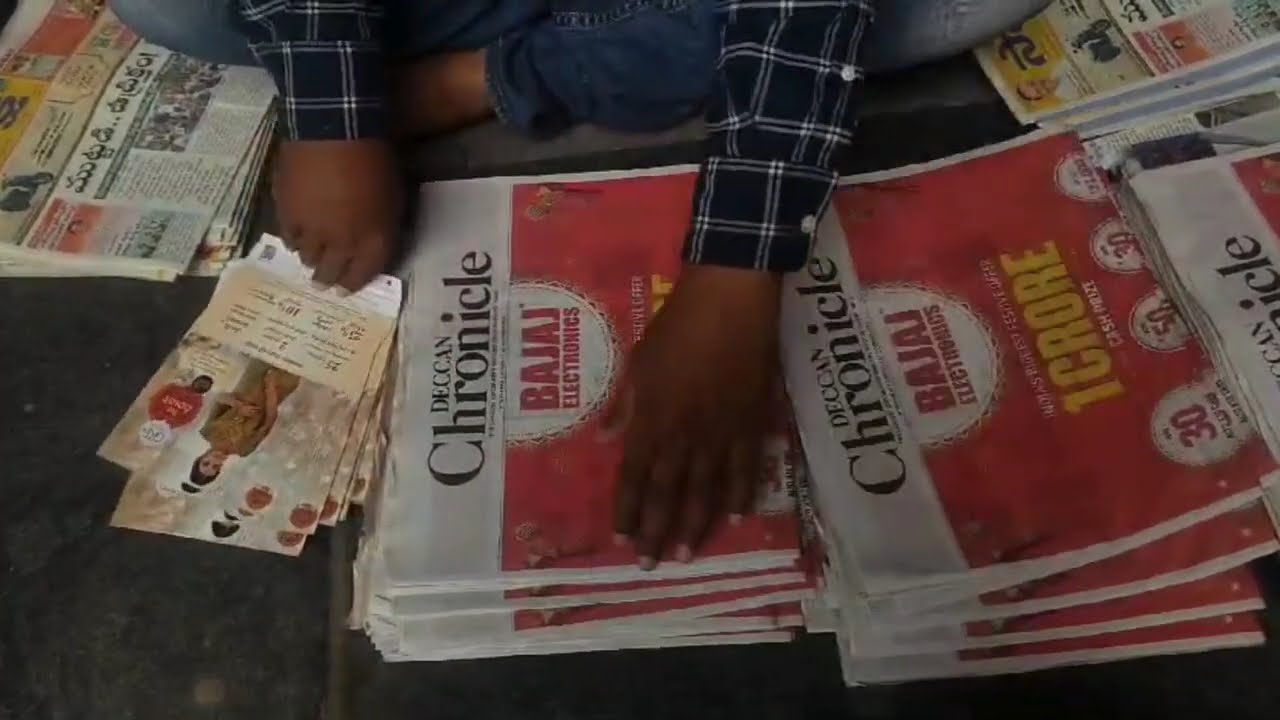 Flyer Insertion & pamphlets distribution  in newspaper  