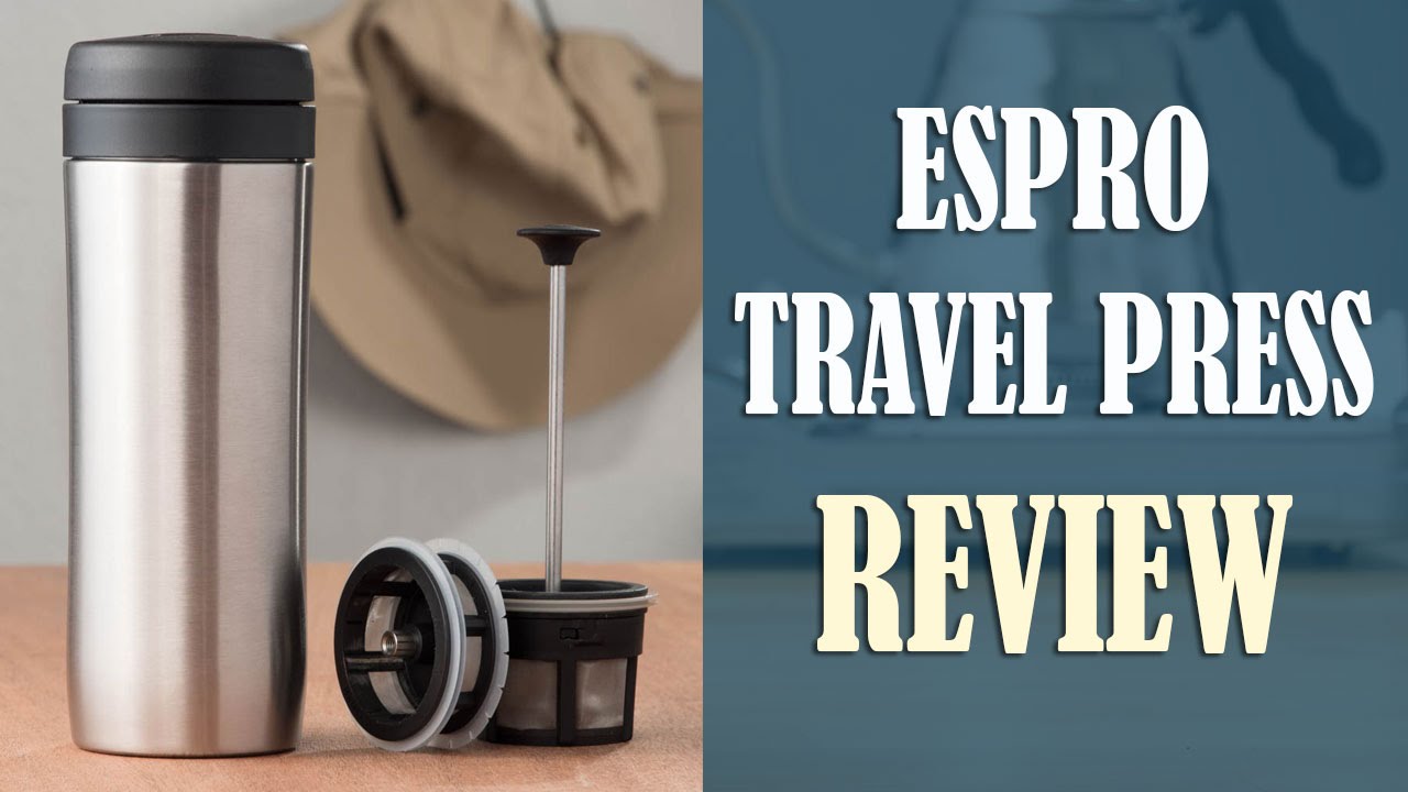 Espro P6 + Coffee Grinder, Starter Set for Home and Travel