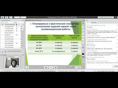 Вебинар «О результатах ОГЭ по математике в 2015 году»