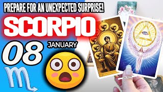 Scorpio ♏😲PREPARE FOR AN UNEXPECTED SURPRISE❗🎁 horoscope for today JANUARY 8 2026 ♏ #scorpio tarot
