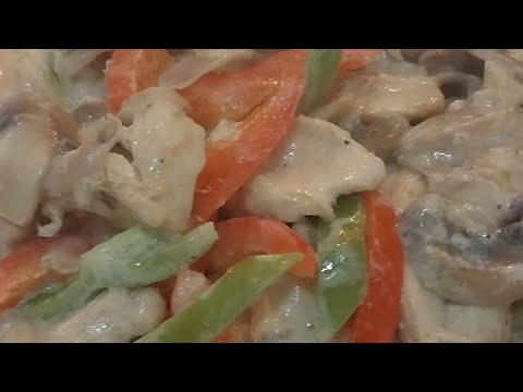Cooking chicken with Mushroom #k8tChannel