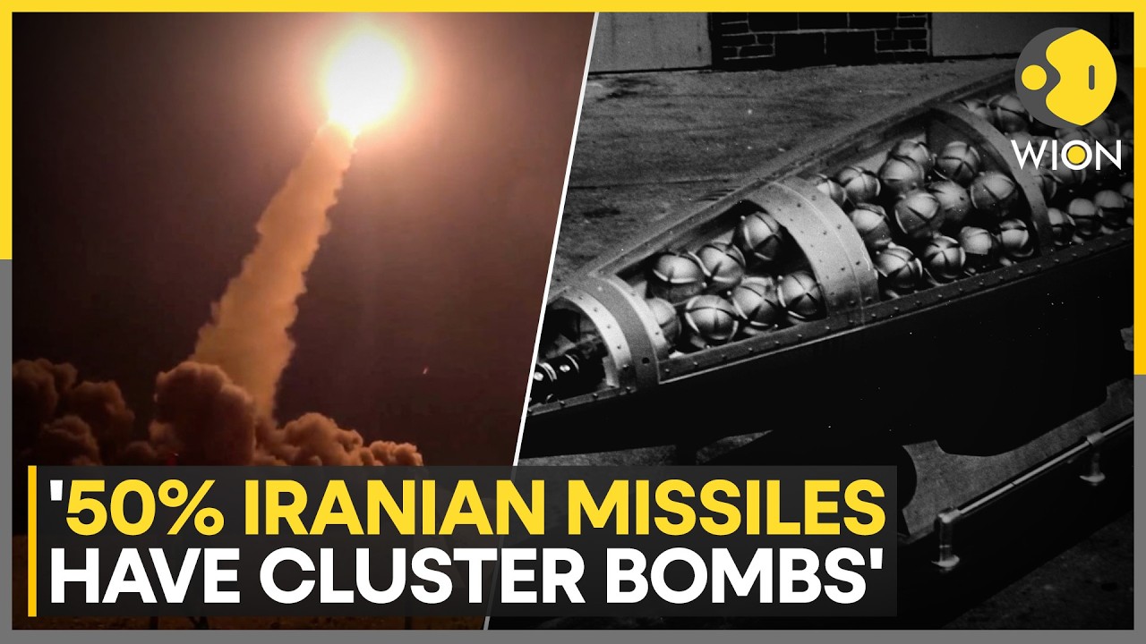 Iran's Cluster Warheads Rain Over Israel: Explosives Scattered Across Israeli Cities | WION