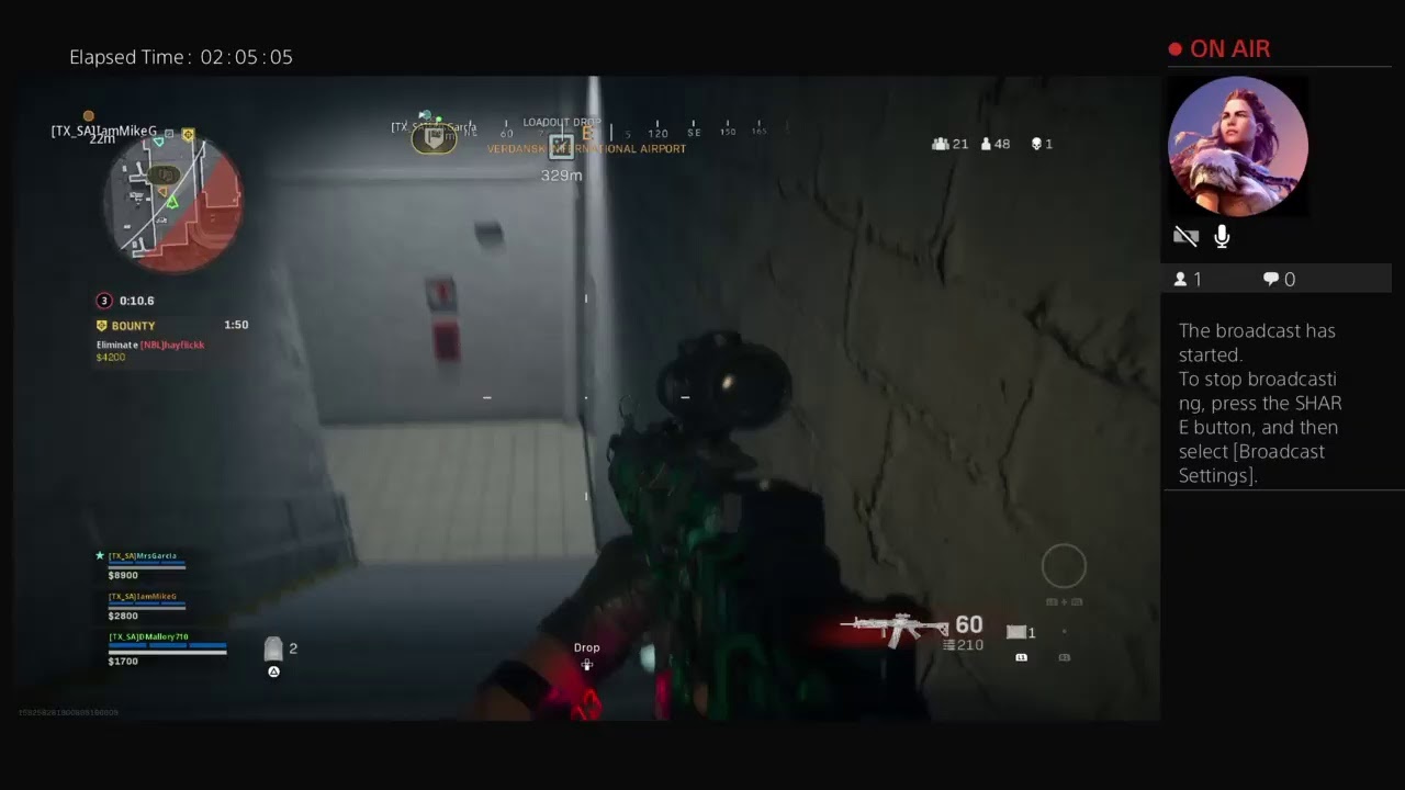 Live Family Call of Duty Happy birthday DMallory710 aka Luna