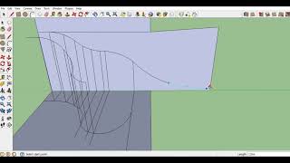How to make a water slide in Sketchup - Part 1
