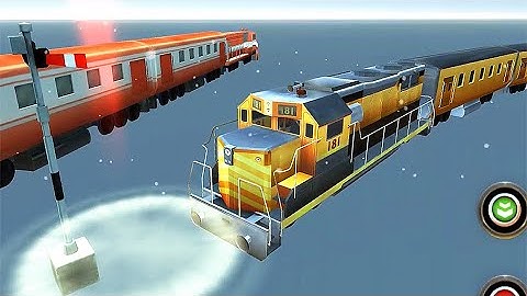 Train Simulator - Free Games - Level 12 Success and Survive From No Background Bug