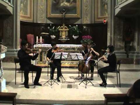 Quartetto per oboe e archi in la minore - Cimarosa 1/3
