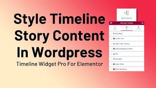 How to create Horizontal & vertical Timeline in Elementor