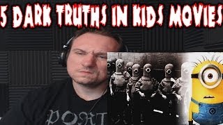 5 DARK TRUTHS About Your Favourite Kids Movies - kids in gas masks Reaction!