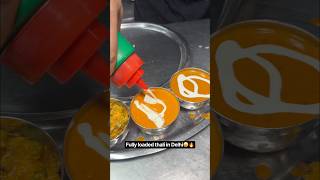 Fully loaded thali in Delhi😜🔥|| Indian Street Food