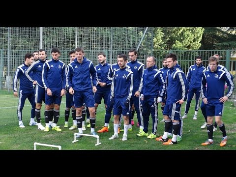 დინამოს მზადება სამტრედიასთან მატჩისთვის