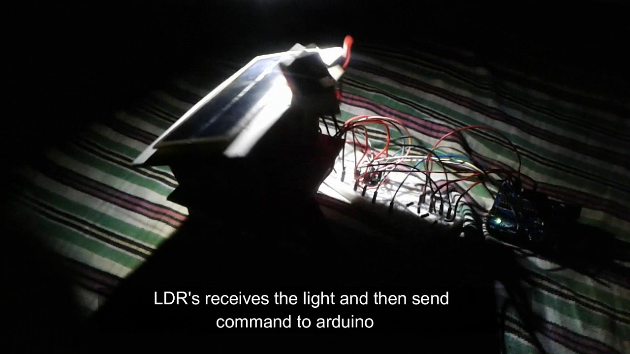 mini project||solar panel sun tracker mini project using arduino||ece mini project