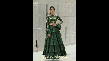 10 different types of lehenga with names  2021 #shorts