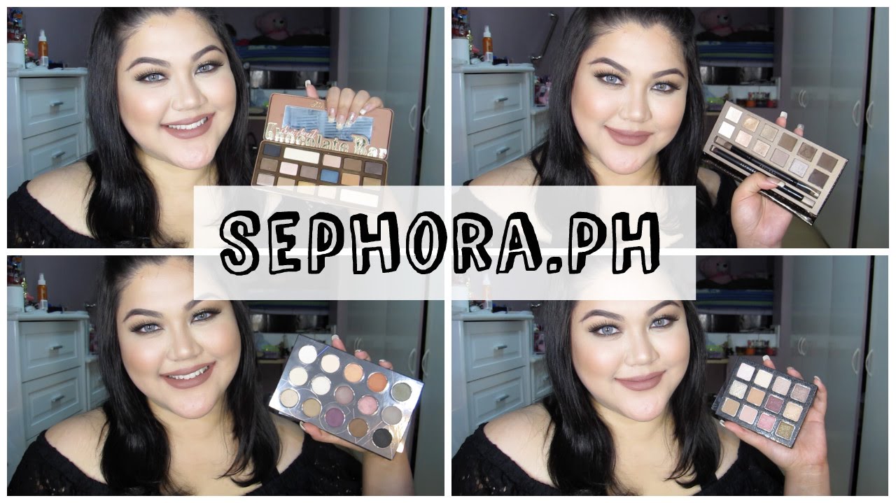 REVIEW & SWATCHES: Sephora, Sigma, Zoeva, Too Faced | AngKikayKo