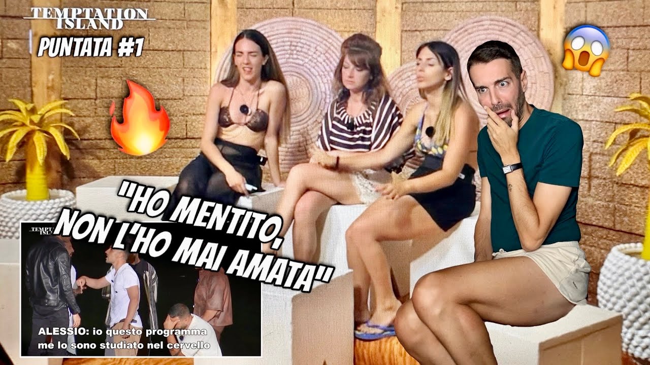 TEMPTATION ISLAND 2025 REACTION PRIMA PUNTATA: COSE MAI SUCCESSE PRIMA! 😡😱