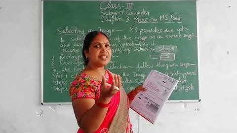 Class-3 Computer Chapter-3 By Madhu Srivastava