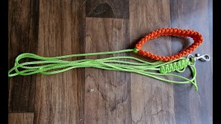 How to make a lightweight ferret leash for the figure 8 harness