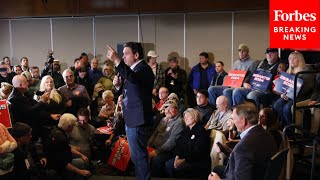 JUST IN: Florida Governor Ron DeSantis Speaks With Voters In Ankeny, Iowa