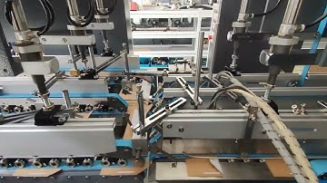 1200PC Automatic Crash Lock Bottom Folding Gluing Machine