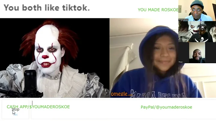 Pennywise Tells People Their Location On Omegle | Reaction #omegle #pennywise #commentary