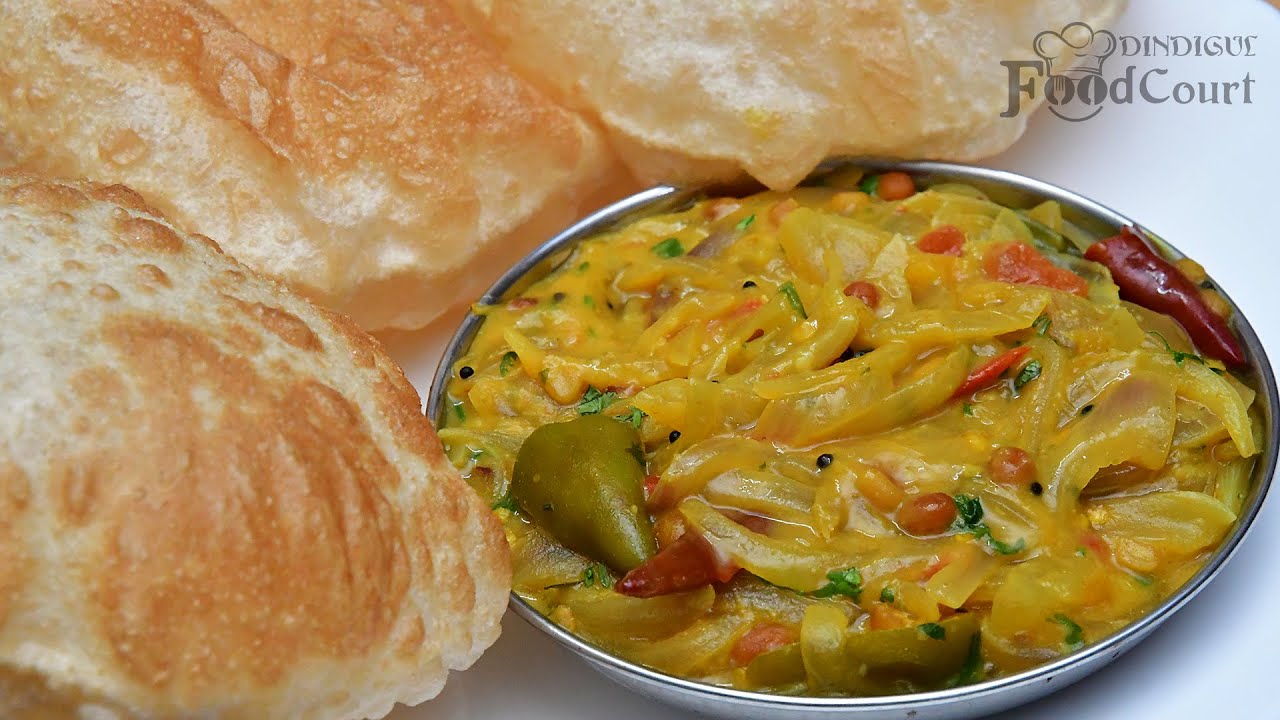 Onion Masala Recipe/ Side Dish For Poori, Chapati / Poori Masala YouTube