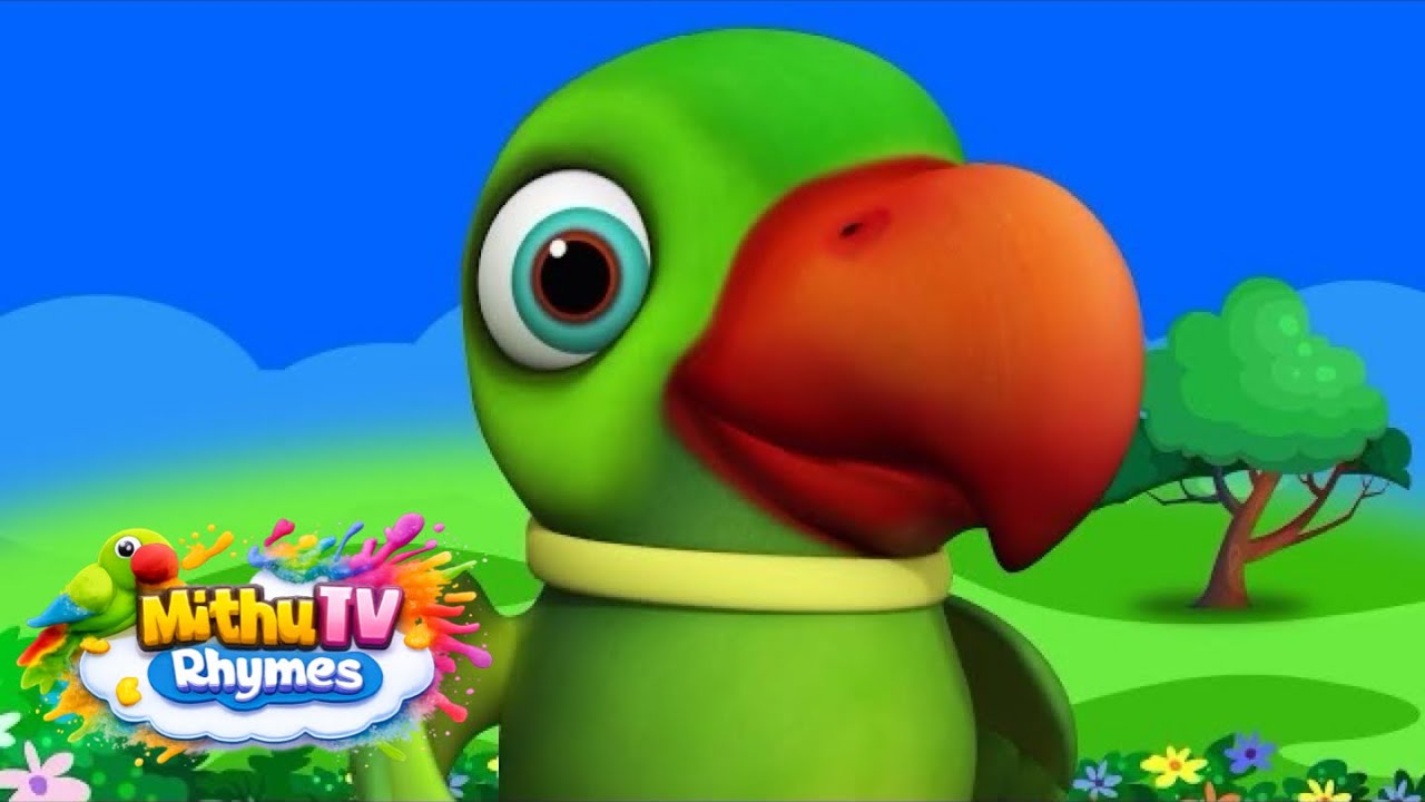 Main Tota Main Tota 🦜 | Hindi Kids Parrot Song | Mithu TV Rhymes | Nursery Rhyme for Babies