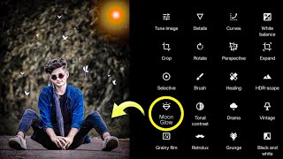 New Snapseed background colour change Tutorial New Tool 2024 Face Smooth and white photo edit