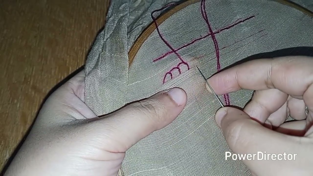 ٤. غرزه البطانيه (سلسه تعليم التطريز للمبتدئين ٢٠٢٦) | ميرهان حسني 