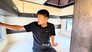 十来万的迷你小房车,车顶还自带小阁楼,别嫌弃它小样样可都有#二手房车 #房车
