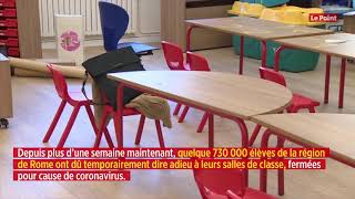 Coronavirus en Italie : école à la maison et flash mob musicale