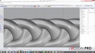 J-Design.pro Моделирование кольца с косичкой в Rhinoceros
