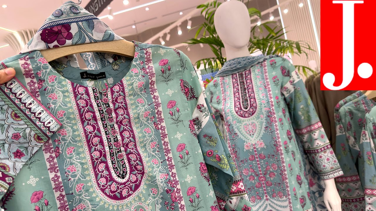 J. Junaid Jamshed New Summer Collection 2025❤️ J. Azaadi Sale Alert 🇵🇰 