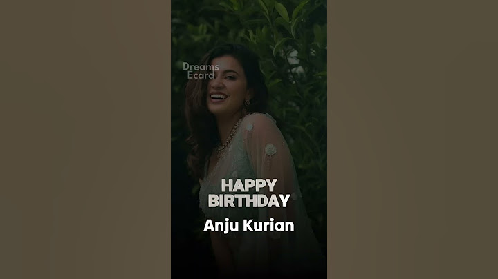 Happy Birthday Wishes to Anju Kurian! Celebrate her special day with us on Aug 9th! #birthday