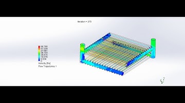Climate Battery Greenhouse Airflow Velocity Simulation - Side View Four Layer Design