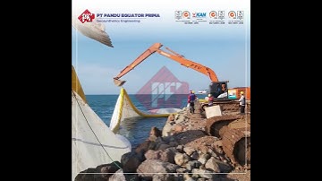 Dokumentasi Pemasangan Silt Protector Pada Proyek PLTU di Banten