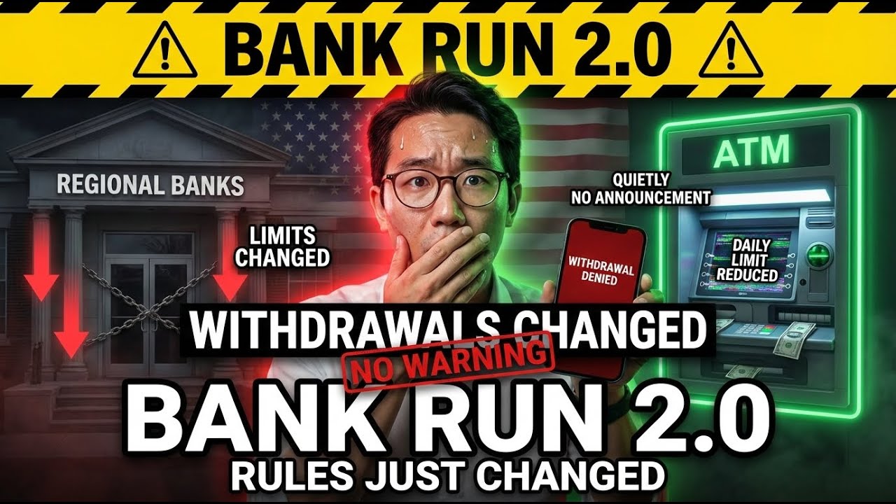 Bank Run 2 0 Why Regional Banks Just Quietly Changed Withdrawal Rules