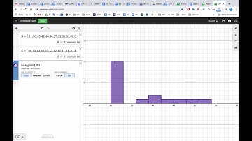 Histograms with DESMOS
