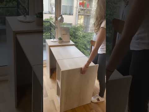 What do you think about this foldable desk? 🤔@hw.muebles