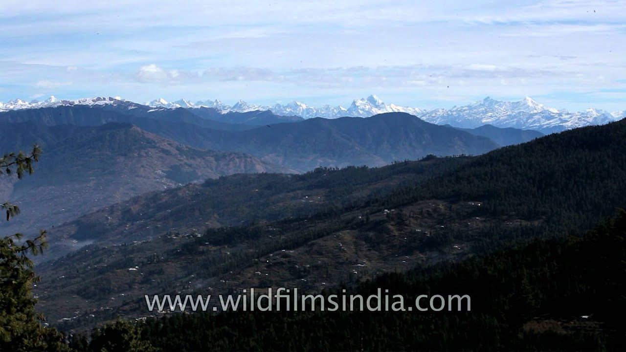 Himalayas as seen from Kuppad