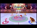Mario Sonic At The Olympic Winter Games Team Peach In Dream Ice Hockey 