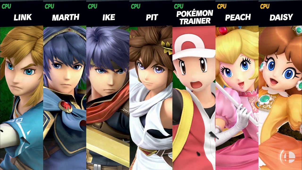 Super Smash Bros. Ultimate - Team Boys vs Team Girls