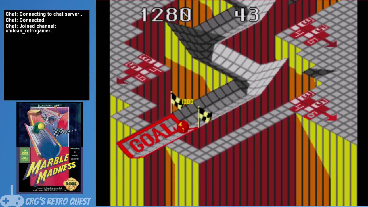 GRG'S RETRO QUEST Marble Madness (Genesis) Gameplay YouTube