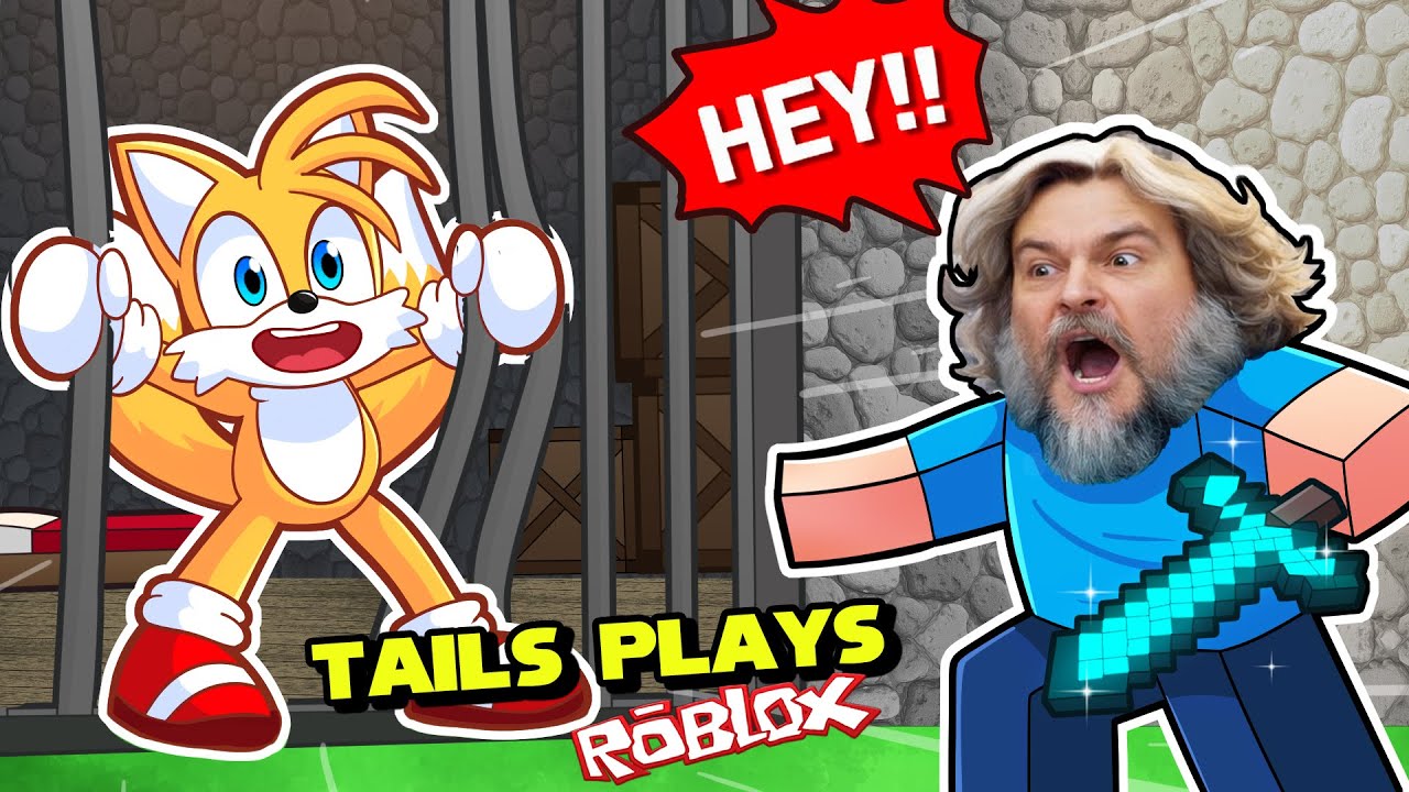 🦊 СБЕГИ ИЗ ТЮРЬМЫ СТИВА! [СТРАШНЫЙ ОББИ] | Тейлз играет в Roblox Escape Steve's Prison Run