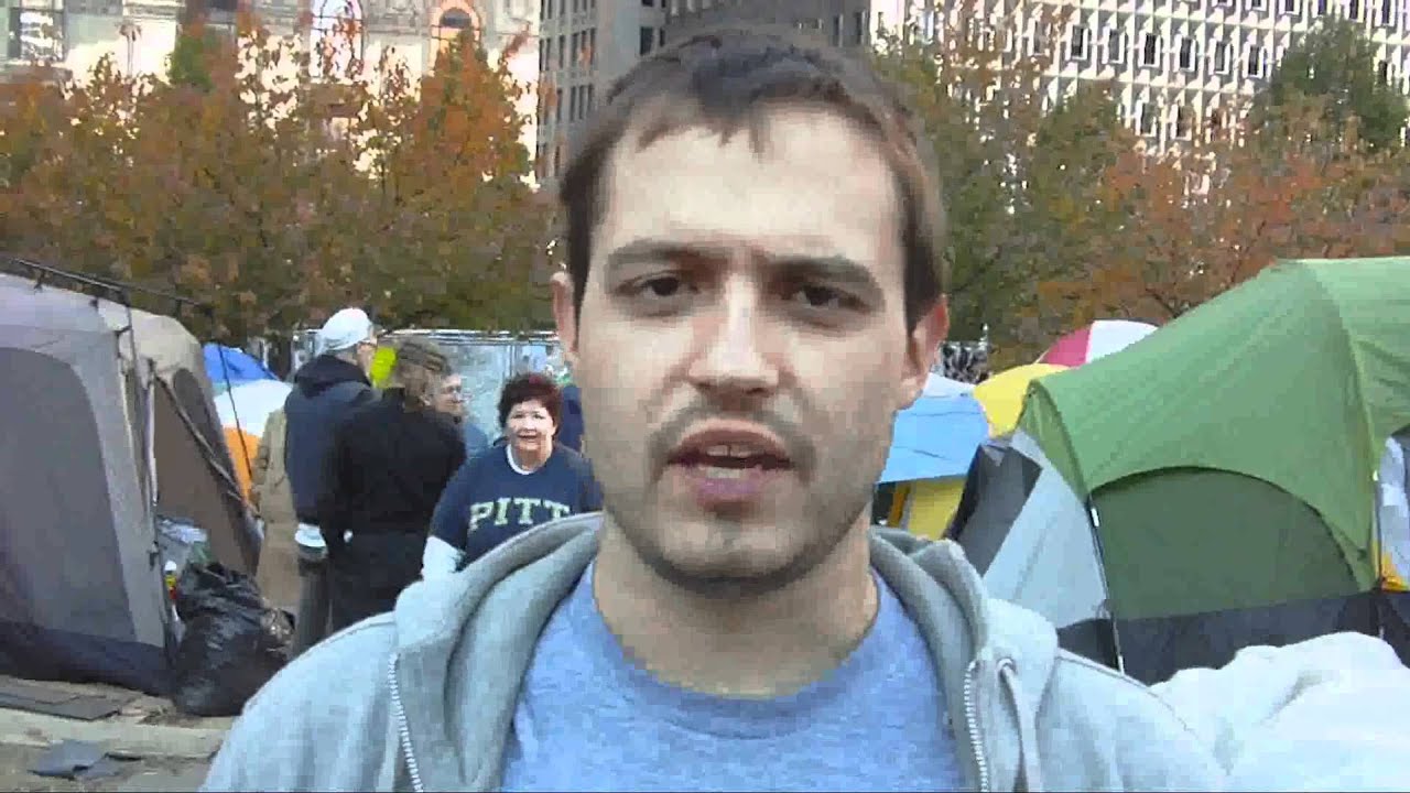 Occupy Pittsburgh - Day 21 - Feeding Winterizing