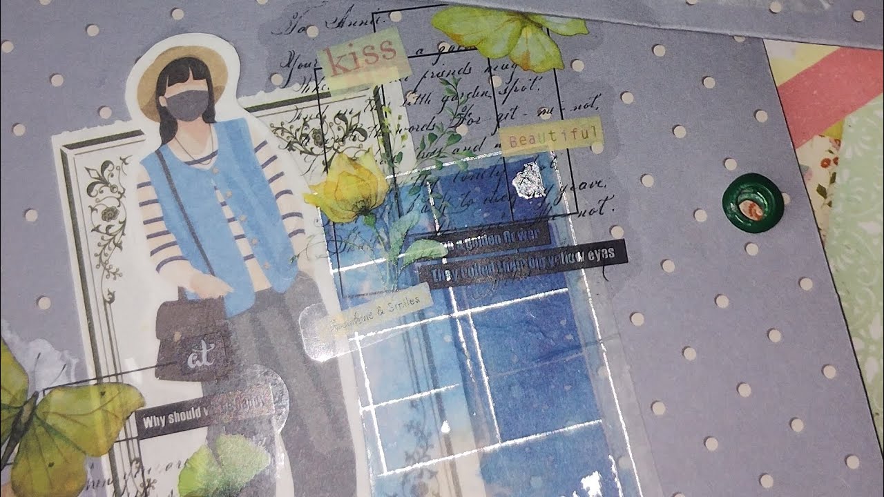 Decorate folder with me for my penpal 