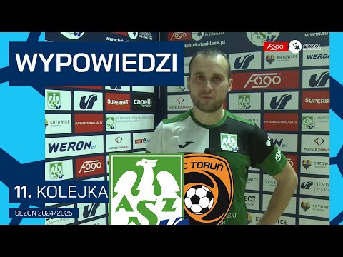 WYPOWIEDZI: AZS UŚ Katowice - FC Reiter Toruń 1:0