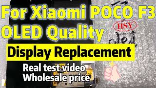 OLED Replacement For Xiaomi Mi Poco F3 LCD Display Digitizer | Pantalla Completa OLED LCD 2023