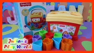 Fisher-Price Baby's First Blocks | Baby Toy Review | Julian's Play World