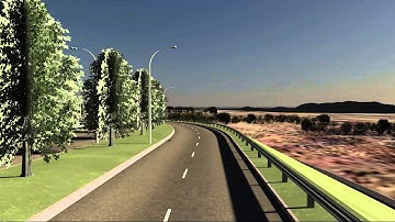 Civil 3D design rendered in 3ds Max Presentation by Neil Herrera