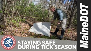 Staying Safe During Tick Season | MaineDOT's ChallengeME