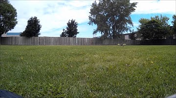 Fatshark predator V2 first FPV flight with Multiwii homemade quadcopter